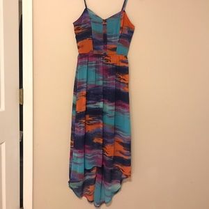 SALE!  Colorful High-Low Dress